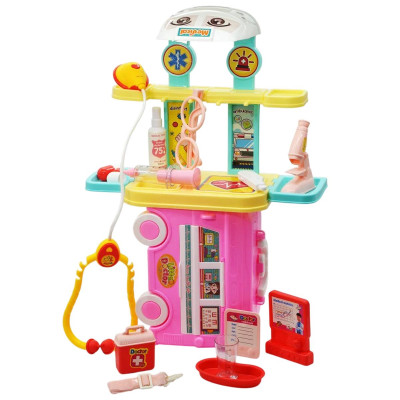 Đồ Chơi Xe Khám Bệnh Lưu Động - Y Tá Tí Hon - Firstar DK81357