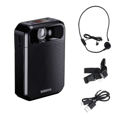 Loa trợ giảng ROLTON K700 – Công suất 5W, Tần số rộng, Kết nối đa dạng Bluetooth 5.0 Thẻ nhớ microSD FM, Pinlithum dung lượng lớn, Sạc nhanh, Âm thanh chuyên nghiệp, Thiết kế nhỏ gọn, Giảng dạy, Hướng dẫn viên, Bán hàng, Hội thảo - Hàng nhập khẩu