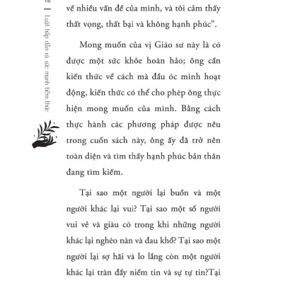 Luật Hấp Dẫn Và Sức Mạnh Tiềm Thức