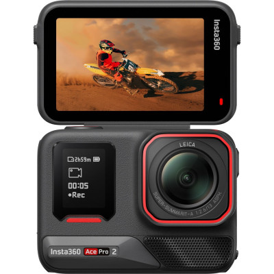 Action camera Insta360 Ace Pro 2 Battery Bundle - Hàng chính hãng