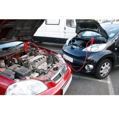 Combo Dây Câu Kích Bình Ắc-Quy Cho Xe Ô Tô 2000AMP Kích Thước 4 mét và Búa thoát hiểm Ô tô đa năng