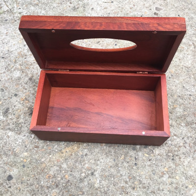 Hộp đựng giấy ăn gỗ hương cao cấp