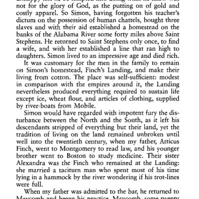 To Kill a Mockingbird