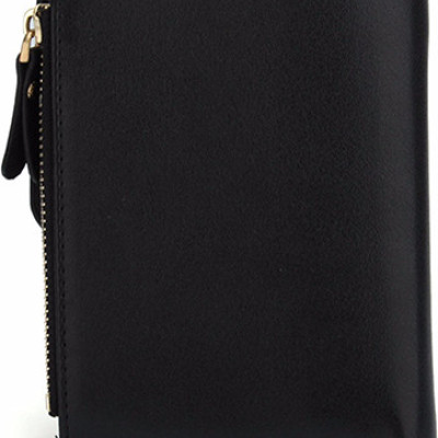 Bóp da nam BOGESI loại đứng BD153 - Màu đen