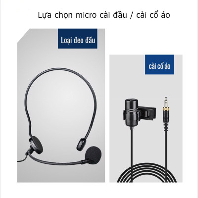 Takstar X3PP - Micro Không Dây UHF Cho Giảng Dạy, Phát Biểu, Sân Khấu, Phạm Vi Hoạt Động 50m - Hàng Chính Hãng