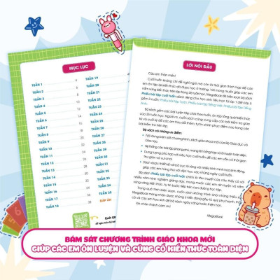 Sách - Phiếu Bài Tập Cuối Tuần Tiếng Anh Lớp 5 - Megabook