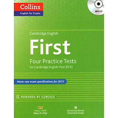 Sách - Collins English For Exams - Cambridge English First (Kèm CD) - Nhân Trí Việt