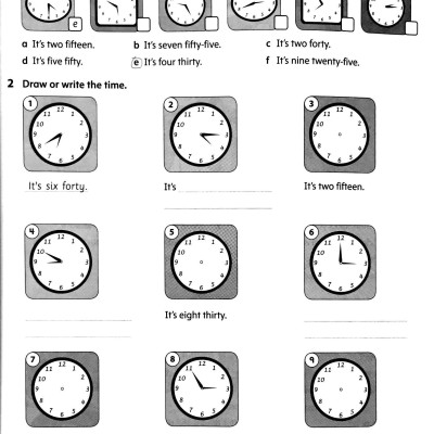 AM F & F 4: WORKBOOK