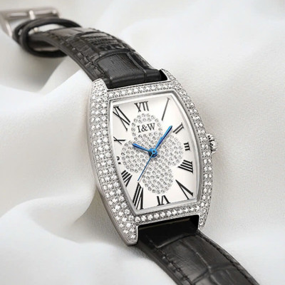 Đồng hồ nữ chính hãng IW Carnival IW581L-1 Thay pin mễn phí,Kính sapphire,chống xước,Chống nước30m,điện tử (Pin),dây da đen chính hãng,hàng mới full hộp hãng đi kèm,vỏ thép không gỉ bền bỉ