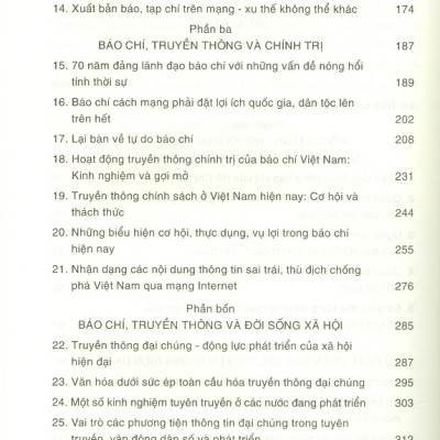 Báo Chí, Truyền Thông Hiện Đại - Thực Tiễn, Vấn Đề, Nhận Định (Xuất bản lần thứ hai)