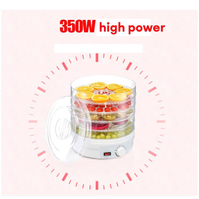 Máy sấy thực phẩm gia đình sấy khô siêu nhanh sấy hoa quả thịt cá tôm mực cực tiện