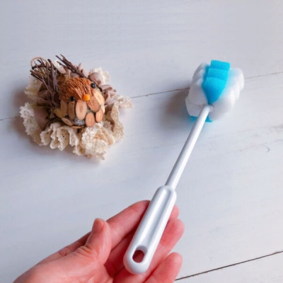 Dụng cụ rửa cốc, chai lọ có đầu mut - Hàng Nội Địa Nhật Bản