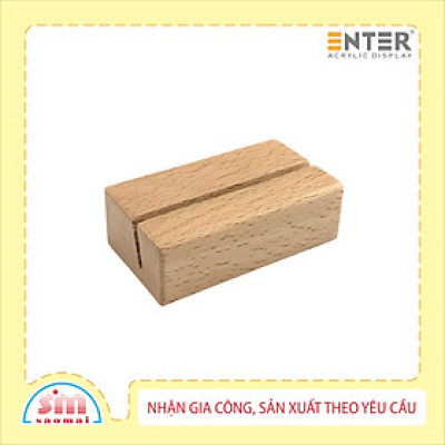 Đế gỗ Enter FG-11 70x40x25mm
