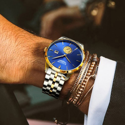 Đồng hồ nam chính hãng KASSAW K111-2 (Swiss Movt - Mạ vàng 24k)