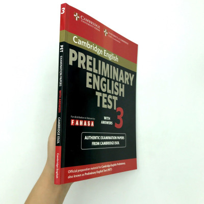 Cambridge Preliminary English Test 3 Student