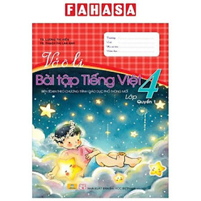 Sách - Vở Ô Li Bài Tập Tiếng Việt 4 - Quyển 1