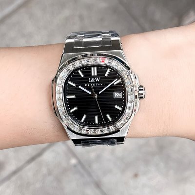 Đồng Hồ Nam I&W Carnival 721G1 Chính Hãng Full Box Chống Nước Kính Chống Xước Dây Thép Cao Cấp BH 60T (Máy Cơ Tự Động)