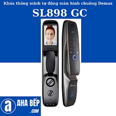 Khóa Thông Minh Tự Động Demax SL898 GC. Hàng Chính Hãng