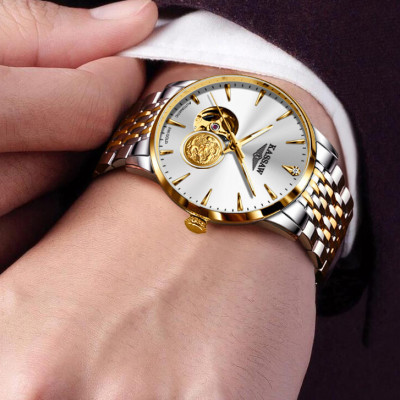 Đồng hồ nam chính hãng KASSAW K555-1 (Mạ vàng 24k)