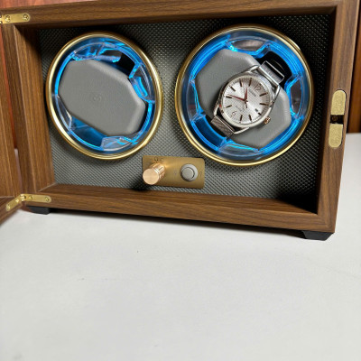 Hộp xoay 2 đồng hồ có tích điện+Tặng kèm Adapter
