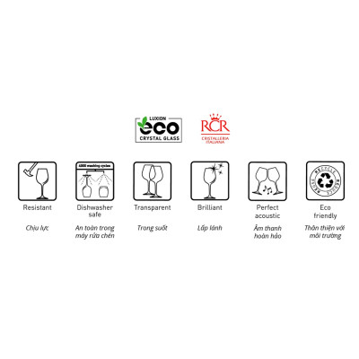 Bình Rượu Thuỷ Tinh Pha Lê Ý RCR - Alkemist Bottle 1.07L