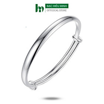 Lắc Tay , Chân Trẻ Em Bạc Ta S99 Dạng Kiềng Đơn Giản Bạc Hiểu Minh LTE064S