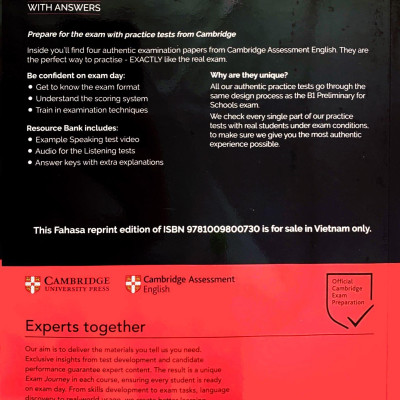 B1 Preliminary For School 2 For The Revised 2020 Exam SB With Answers With Audio With Resource Bank