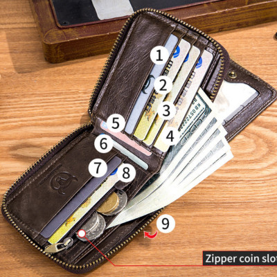 Ví nam da bò cao cấp 