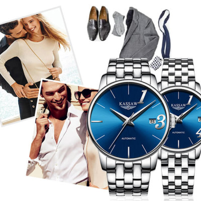 Đồng hồ đôi Kassaw K1314-2 chính hãng Thụy Sỹ