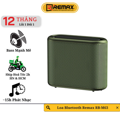 Loa Bluetooth Remax RB-M66 Âm Bass chắc khoẻ , Chống nước tối đa , Led GRB độc đáo - Hàng Chính Hãng Remax  Bảo Hành 12 Tháng Lỗi 1 Đổi 1