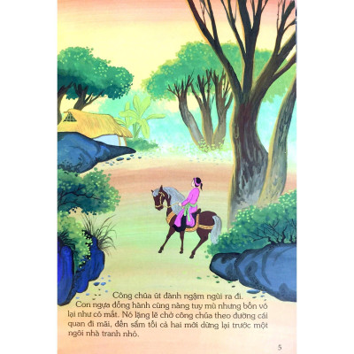 Sách - Nàng Công Chúa Bán Than - Tranh Truyện Dân Gian Việt Nam - NXB Kim Đồng