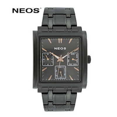Đồng Hồ Nam Mặt Vuông 6 Kim Neos N-50557M Sapphire Bảo Hành Chính Hãng 5 Năm