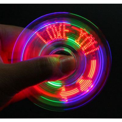 Con Quay Spinner Màu Hand Fidget 3 Cánh Nhựa  Kỳ Diệu Bộ Đồ Chơi Đèn Led Phát Sáng Xả Stress Bằng Nhựa ABS Cho Mọi Lứa Tuổi BAFABY Đa Màu