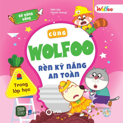 Sách - Cùng Wolfoo Rèn Kỹ Năng An Toàn - Combo 6 Cuốn - 1980 Books