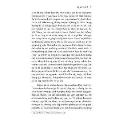 Sách - Giúp Con Nói Không Với Đường - Những Mối Nguy Hiểm Tiềm Ẩn Của Đường Gây Nguy Hại Đến Sức Khỏe Của Con Bạn - Tân Việt Books