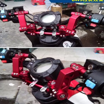 Ghi đông 5 khúc độ tay lái xe điện xe đạp điện hàng đẹp