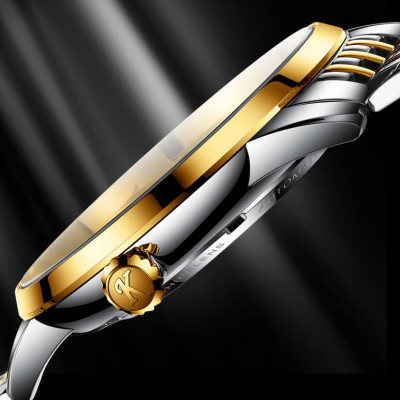 Đồng hồ nam chính hãng KASSAW K555-1 (Mạ vàng 24k)