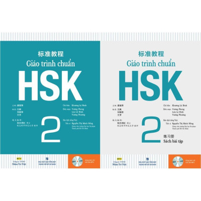 Sách - Giáo Trình Chuẩn HSK 2 - Giáo Trình + Bài Tập - Nhân Trí Việt