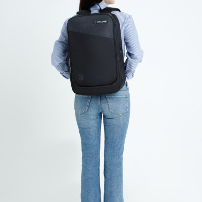 [CHÍNH HÃNG] Ba lô laptop du lịch Simplecarry P9 thiết kế nắp mở hiện đại, chất liệu vải bền bỉ chống thấm nước, nhiều ngăn rộng rãi, ngăn laptop 15.6 inch riêng biệt phù hợp mang đi chơi hay du lịch