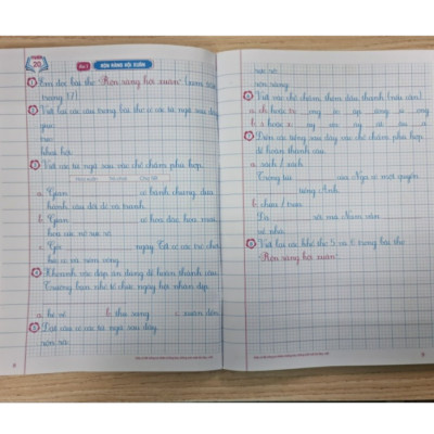 Sách - Vở ô li bài tập tiếng việt lớp 3 - tập 2 (bám sát sgk chân trời sáng tạo)