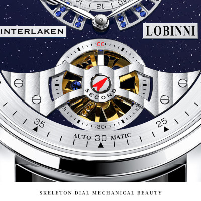 Đồng hồ nam chính hãng Lobinni No.16038-4