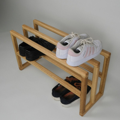 Kệ giày gỗ sồi OAKKG5 Tundo 80 x 25 x 38 cm