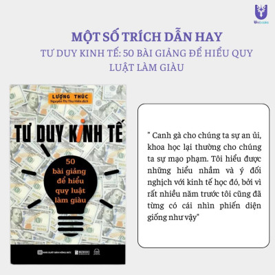 Sách - Tư Duy Kinh Tế: 50 Bài Giảng Để Hiểu Quy Luật Làm Giàu - Nắm Bắt Cơ Hội, Tối Ưu Lợi Nhuận - Bizbooks