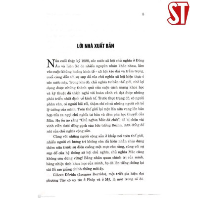 Sách - Những Bóng Ma Của Mác - NXB Chính Trị Quốc Gia