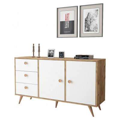 Bàn sảnh ra vào gỗ hiện đại SMLIFE Caelada