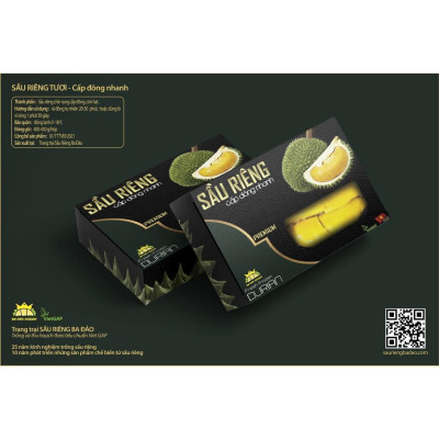 Sầu riêng cấp đông nhanh - Sầu Riêng BA ĐẢO