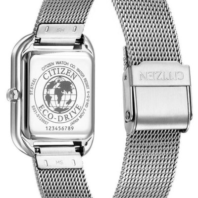 Đồng Hồ Nữ Citizen Dây Thép Không Gỉ EM0491-81D - Mặt Xà Cừ