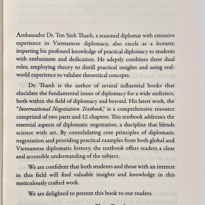 Sách - International Negotiation Textbook