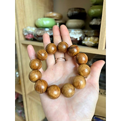 Vòng đeo tay gỗ Bách xanh - size 20li ViP - Đẳng cấp thượng lưu