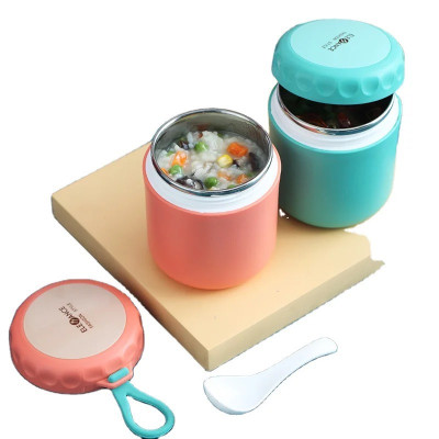 Cốc Giữ Nhiệt INOX 304 Đựng Soup Cháo 430ml-Dru-hàng chính hãng